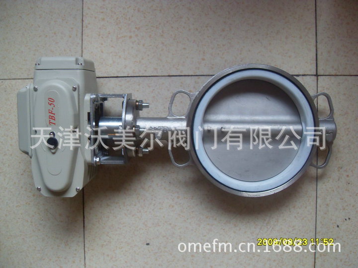 电动不锈钢蝶阀D971F-16P DN100  1500元