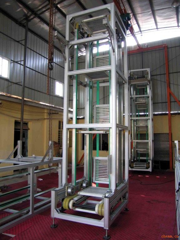 垂直提升机,循环式提升机,往复式提升机图片,垂