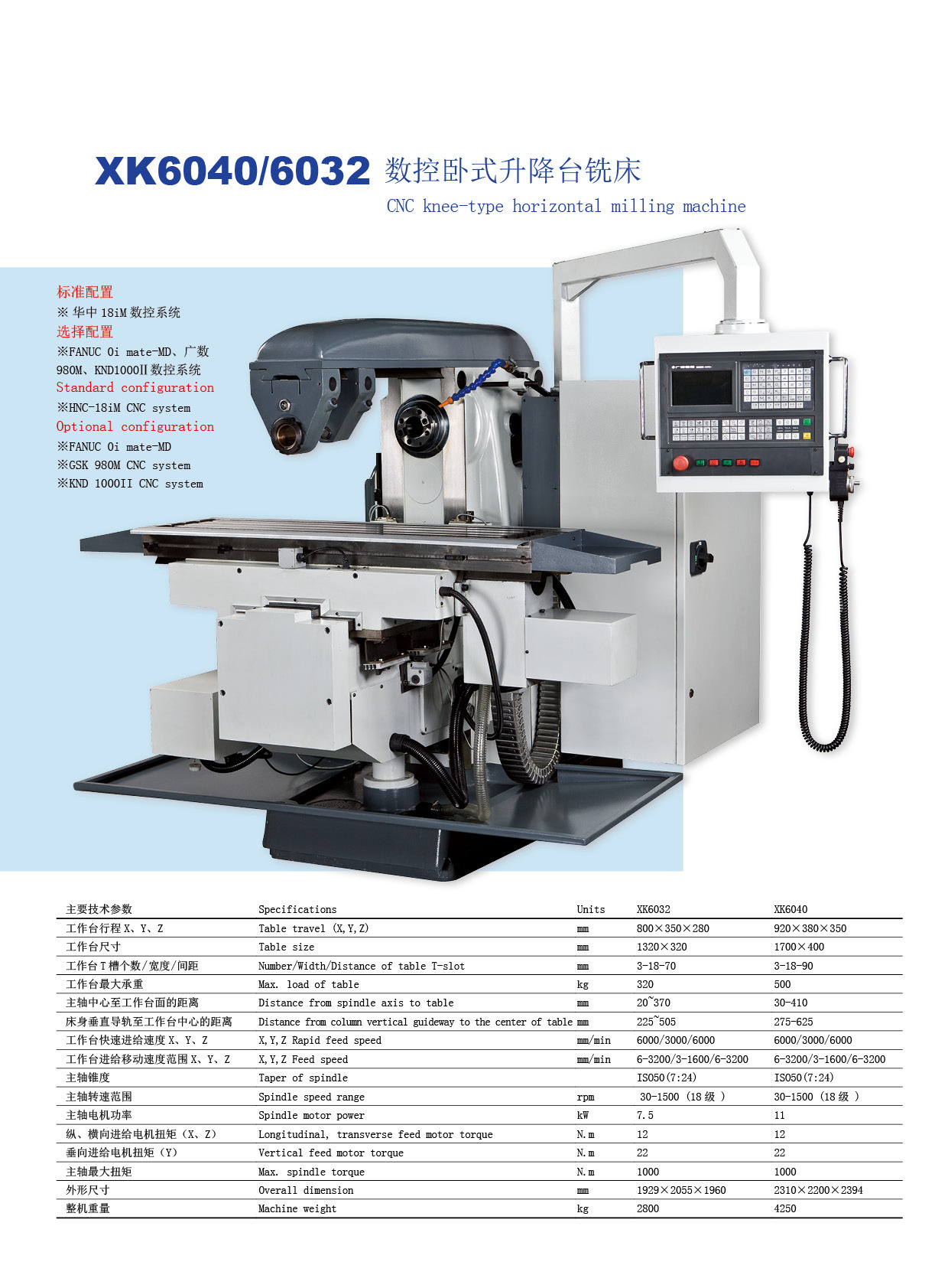 重切削强力数控双面镗铣床xk630
