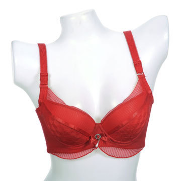 <em>文胸-最小</em>文胸 聚拢调整 奢华高贵圆点蕾丝皱褶