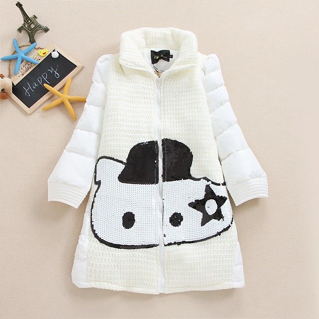 秋冬2013毛线KITIY凯蒂猫可爱<em>少女</em>款棉衣<em>娃娃</em>