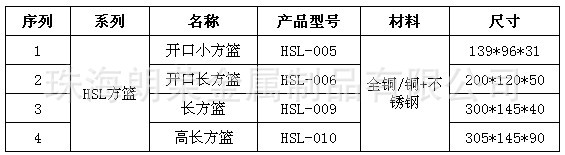 HSL方篮