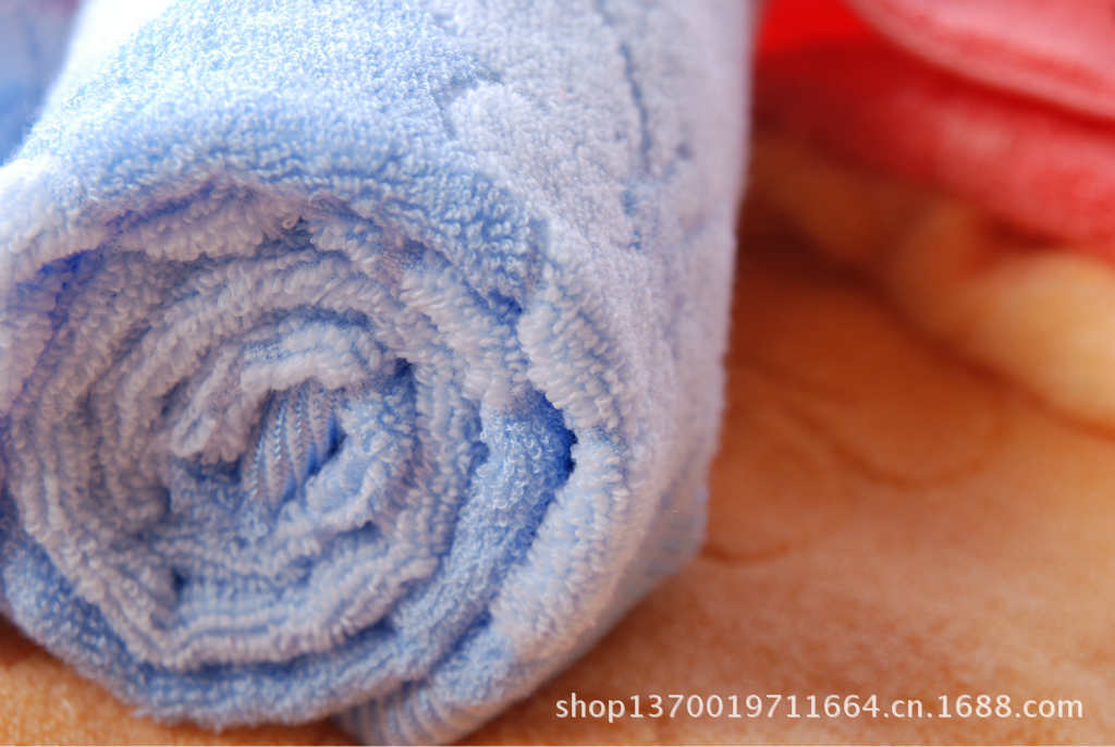 竹纤维毛巾  美容毛巾 批发毛巾