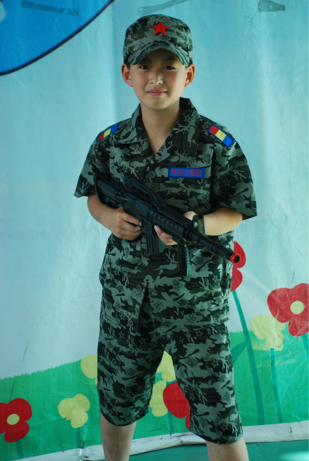 中国小海军小特种兵特制营服图片,中国小海军