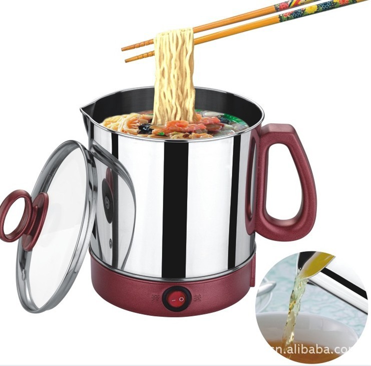 多功能电热杯 电煮锅 电热锅 电火锅 学生煮面锅图片,多功能电热杯 电煮锅 电热锅 电火锅 学生煮面锅图片大全,潮安县茂利不锈钢有限公司-2-马可波罗网