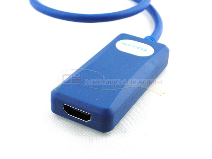 【USB 3.0 转HDMII 支持音视频 支持DVI接口 支