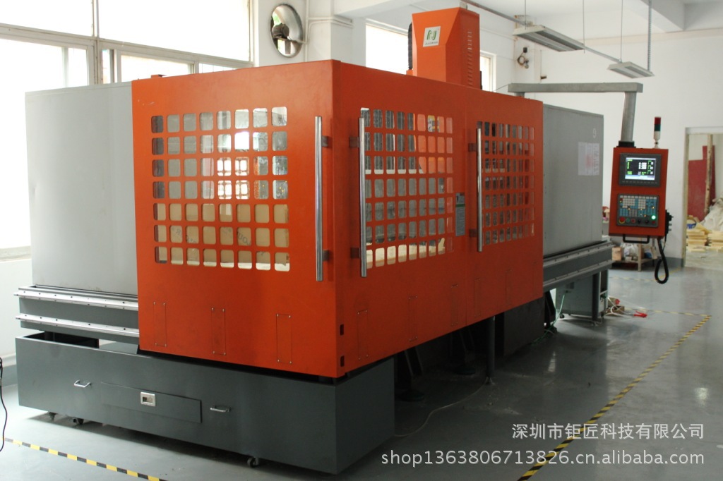 深圳钜匠全新立式龙门铣床 五金加工专用数控龙门铣 金属雕铣机床