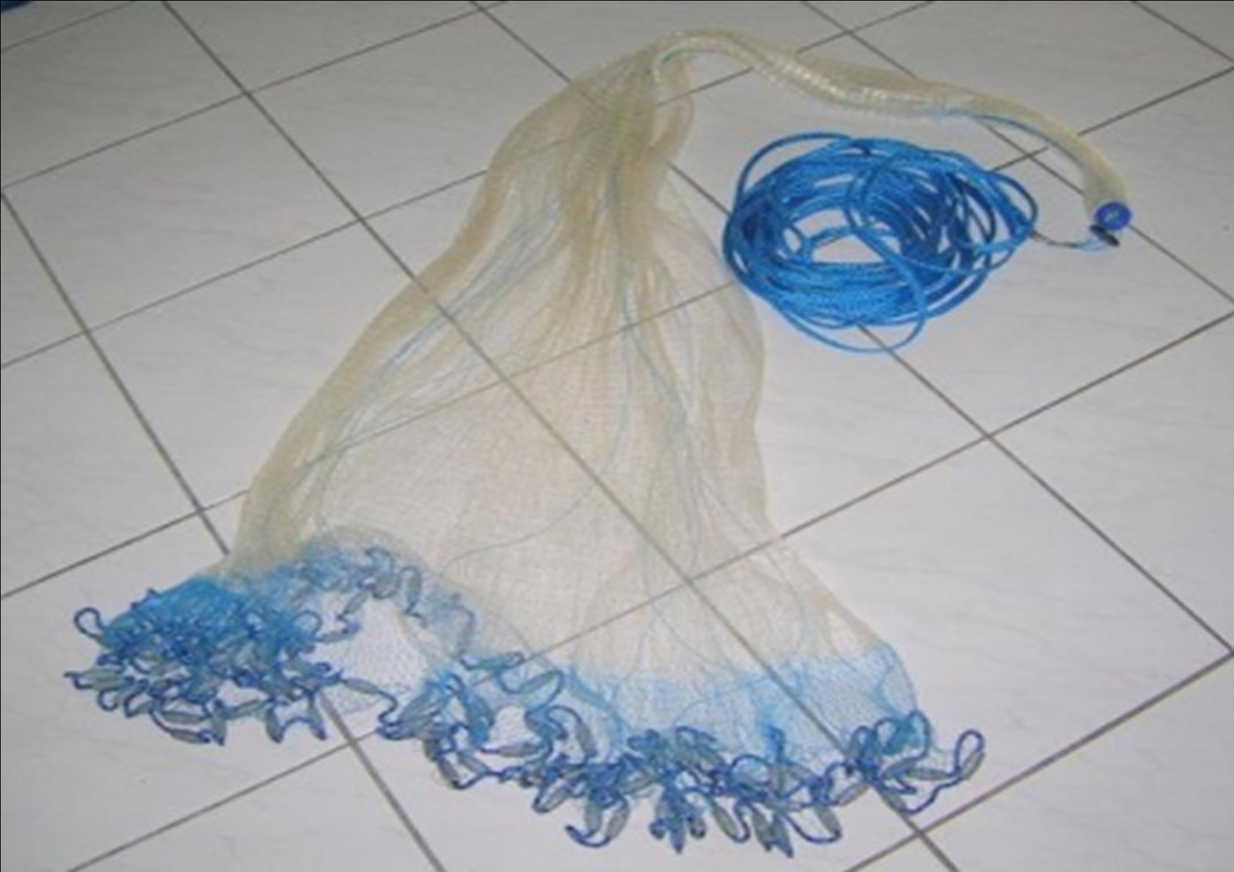 美式手抛网 渔网 撒网 璇网 抓鱼网 易抛网 出口