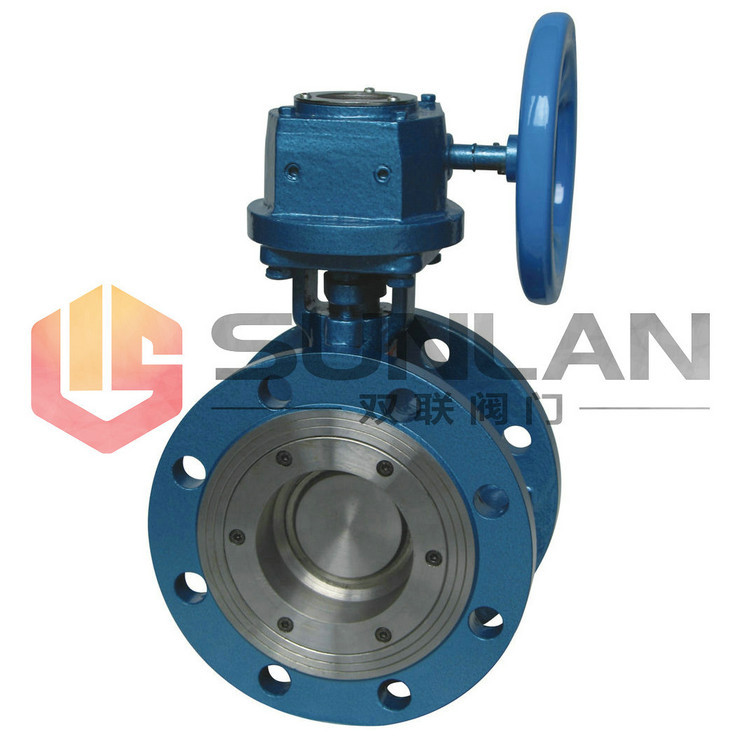 锅炉阀门-D343H涡轮硬密封蝶阀3