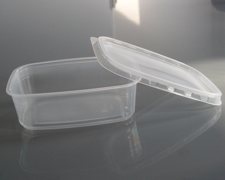 【厂家直销】450ml优质塑料餐盒\/一次性塑料打
