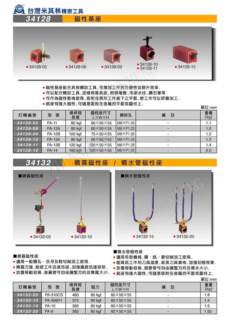 34128磁性基座