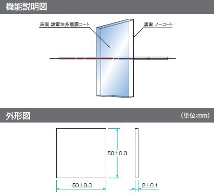 电介质多层膜滤光片-隔热滤光片CLDF2
