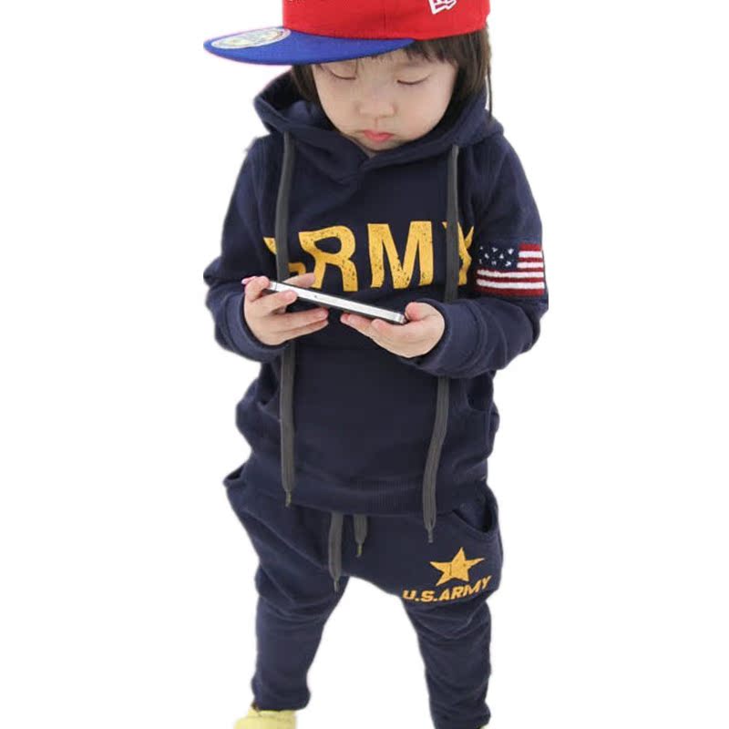 2013冬款韩版羊羔毛加厚星星大卫衣女男童套