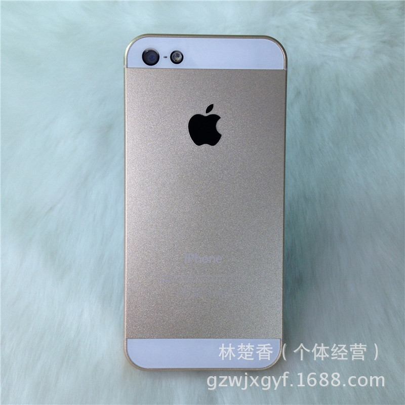 苹果保护套-苹果5G原色手机壳 iphone5s手机壳
