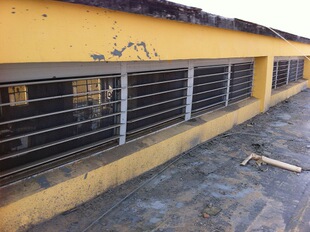 厂家供应铝合金电动百叶窗电动控制叶片开启角度轻巧灵活