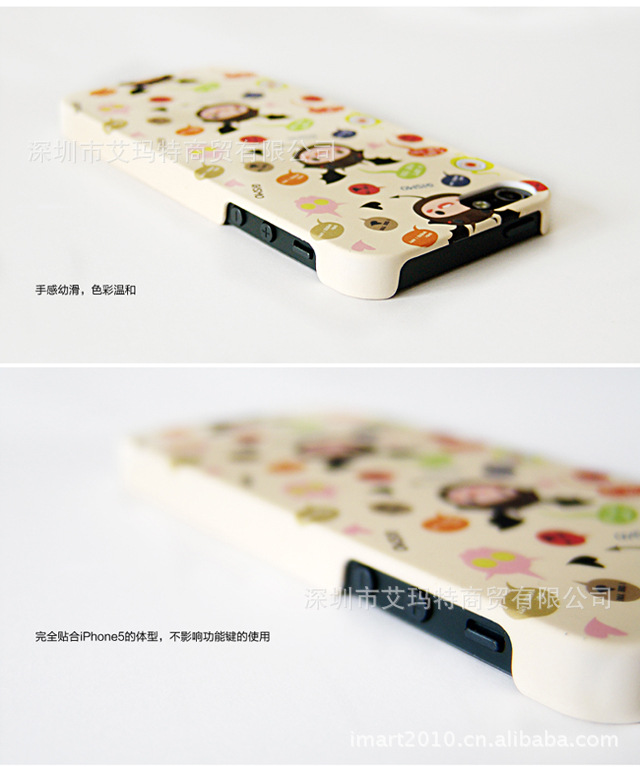 齙牙公 iphone5 磨砂殼 (9)