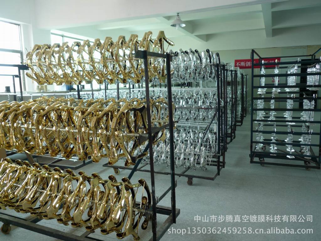 塑胶衣架电镀生产-03 OK