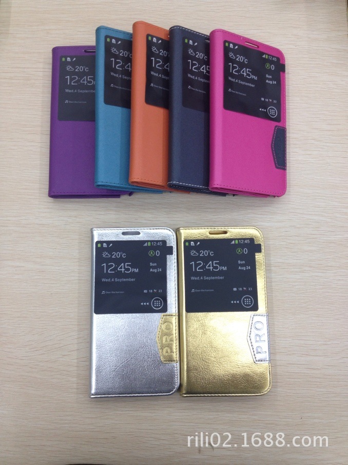 新款 三星SAMSUNG note3手机保护套 开窗显