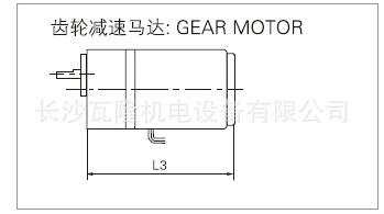 齿轮减速马达