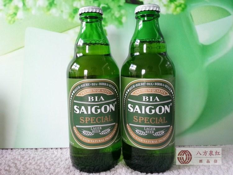越南啤酒西贡啤酒 玻璃瓶装高级西贡啤酒 330ml 整箱发货