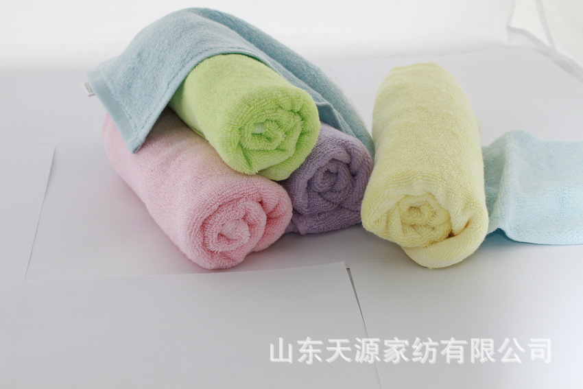 【天源00%全竹纤维毛巾美容巾护肤巾 生产厂