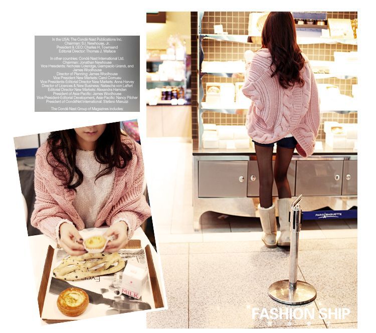 供应秋装新款女式<em>针织</em>衫<em>开衫</em> <em>加长</em>加厚<em>宽松</em>中