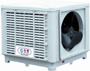 换热制冷设备大自然水空调 车间水帘降温工程 广州工业冷风机