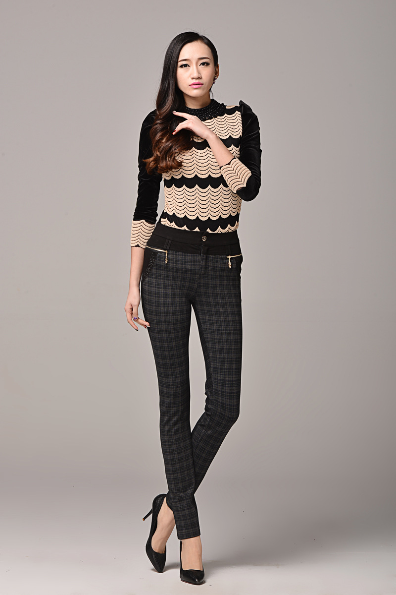 雅姿 郑州<em>女裤</em> 中老年 精品女裤 <em>时尚高腰女裤</em> 