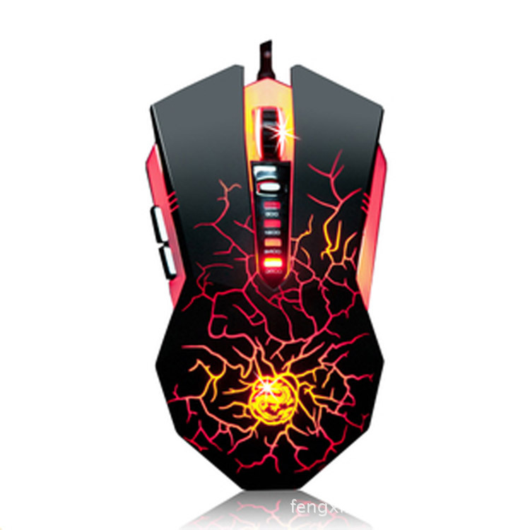 标王裂岩魔龙四档变速呼吸灯 电脑键盘鼠标批