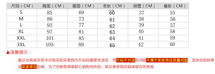 1815尺寸表