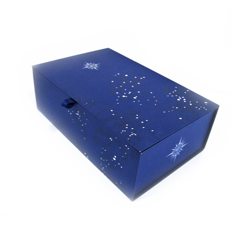 酒水、饮料包装-蓝色星空双只装红酒礼盒-酒水