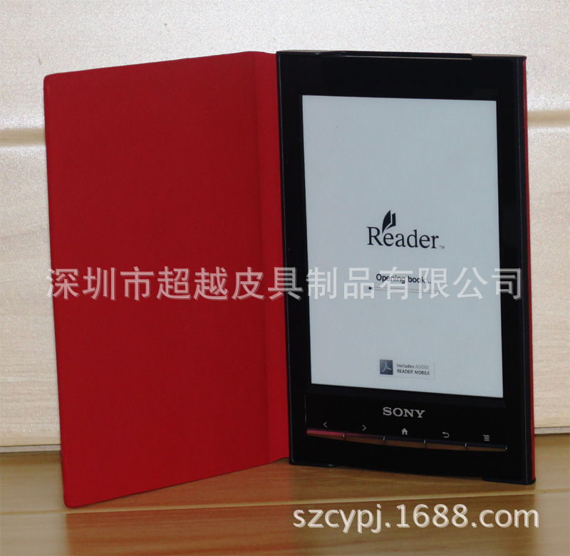【SONY 电子书T1\/T2皮套,专用书本式超薄带机