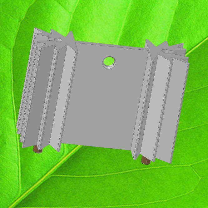 芯片铝散热片 MOS管散热片 电磁炉散热器 微波