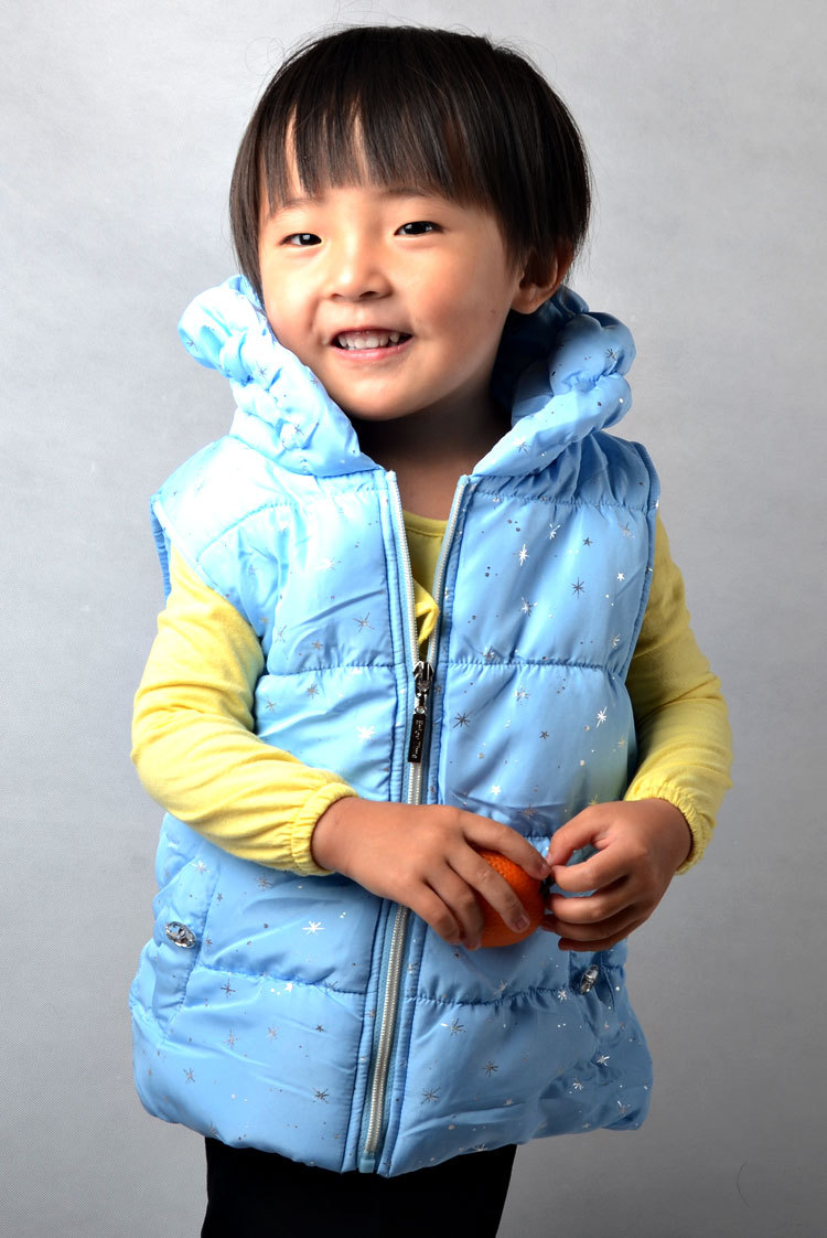 【外贸儿童冬装批发 <em>女童棉马甲</em> 背心 外贸原单