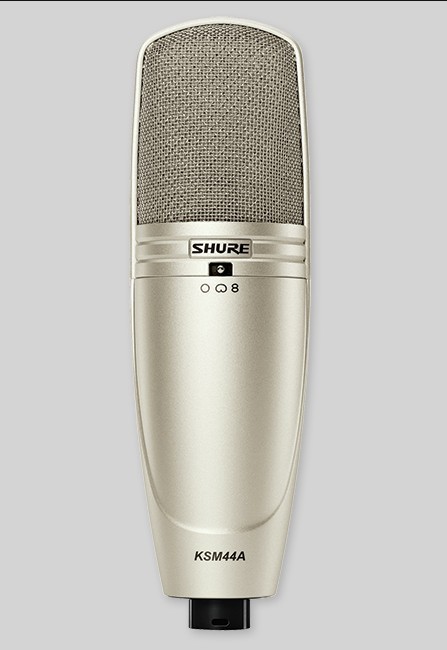 SHURE KSM44A大振膜多指向性电容话筒 图片