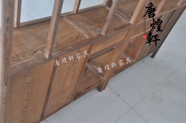 鸡翅木新式博古架 (11)