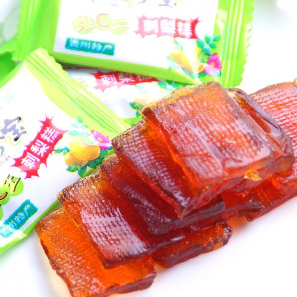 零食批發(fā)休閑食品 山珍寶剌梨糕 散裝刺梨果派 量大從優(yōu) 1箱*15斤