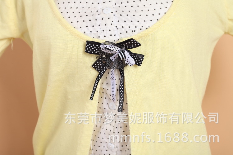 【新款秋装<em>女式针织衫</em>批发 <em>两件套开衫</em> 秋冬百