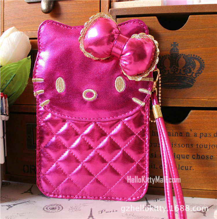 5272-Hello Kitty手机包三星HTC苹果大屏幕手机