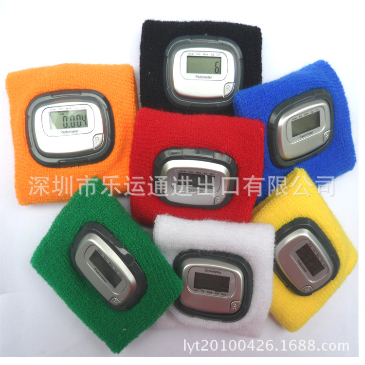 老年人健康运动用品多功能手腕计步器 广告促