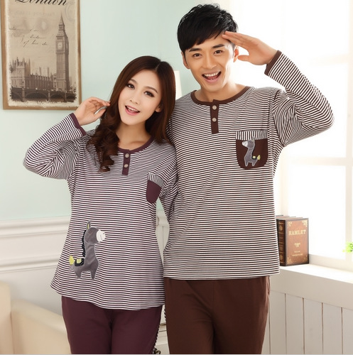 <em>秋冬款</em>男女<em>睡衣</em>卡通小马套头<em>情侣</em>家居服<em>淘宝</em>专