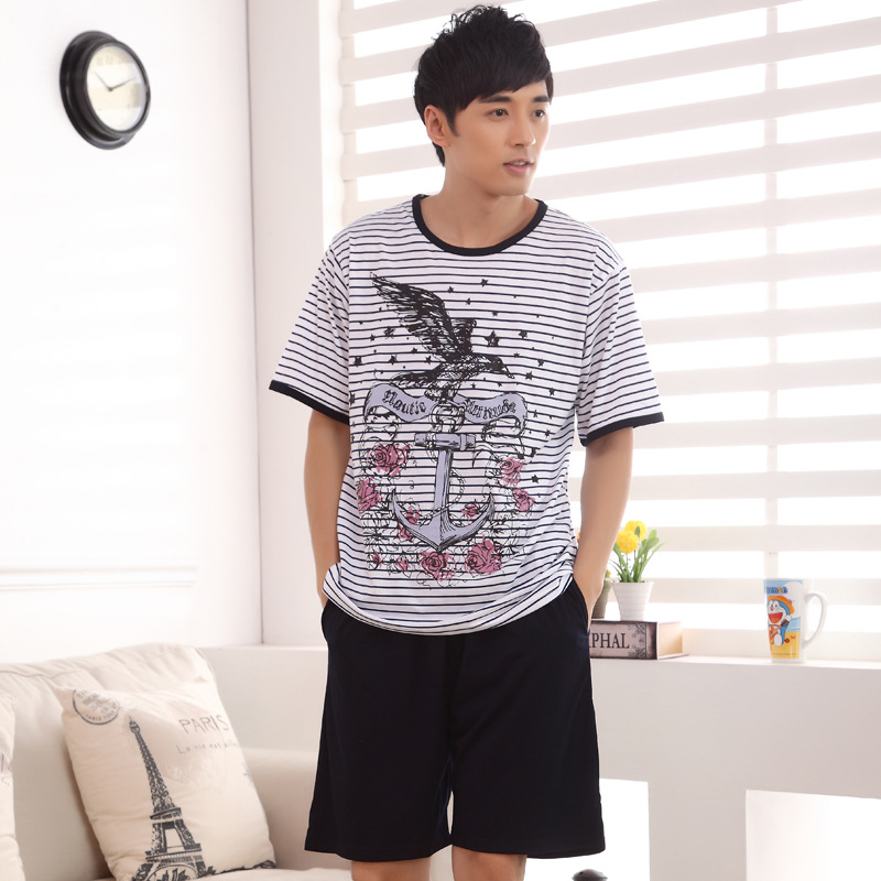 春秋季新款女士<em>睡衣</em>甜美格子家居服牛奶丝棉质