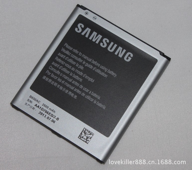 【三星 GT-I9152原装电池 2600毫安 B650AC】