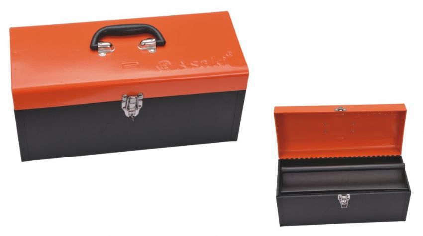 【五金-工具-内托盘手提式铁工具箱】