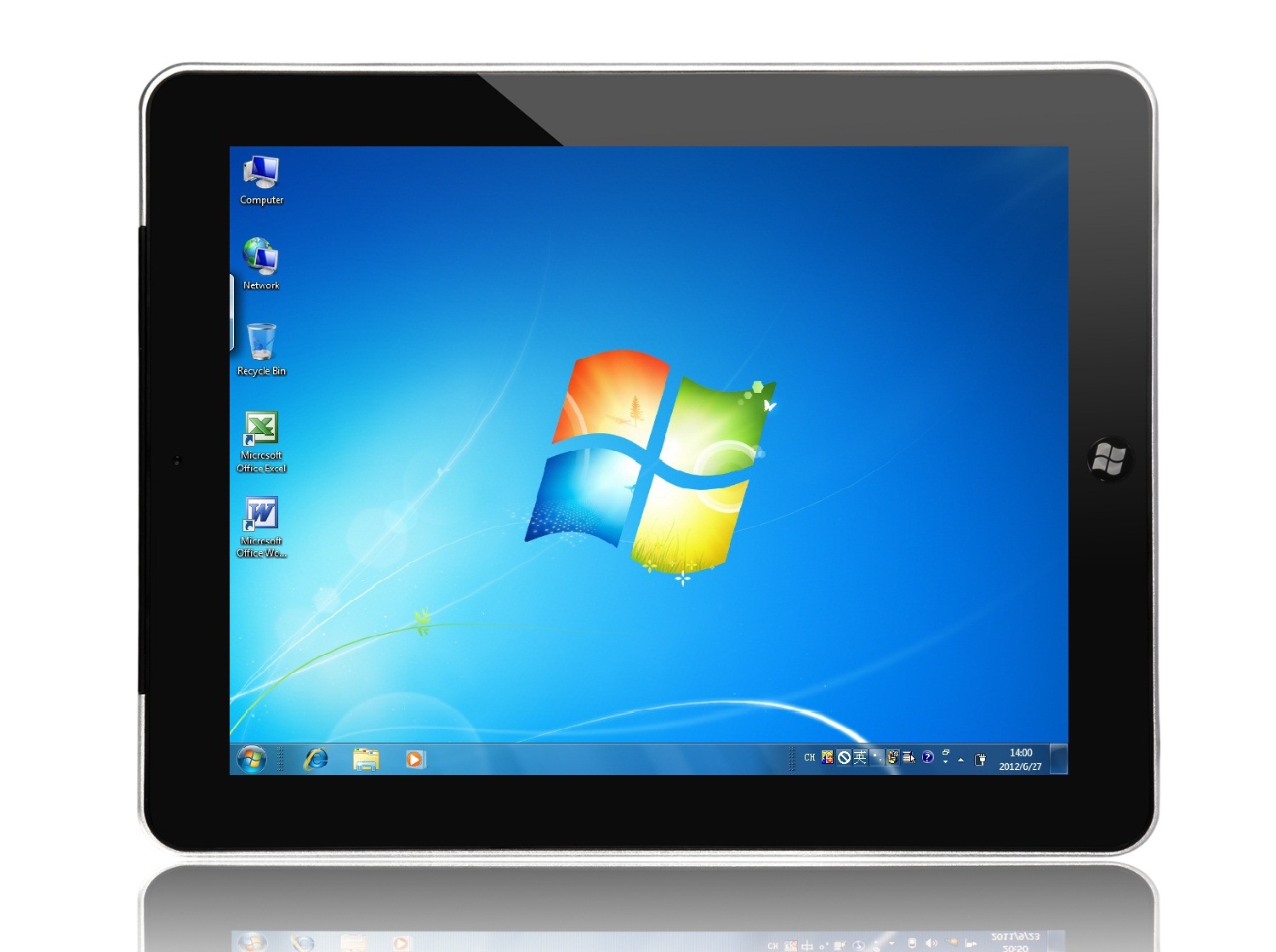 Win7 9.7inch intel Atom N455