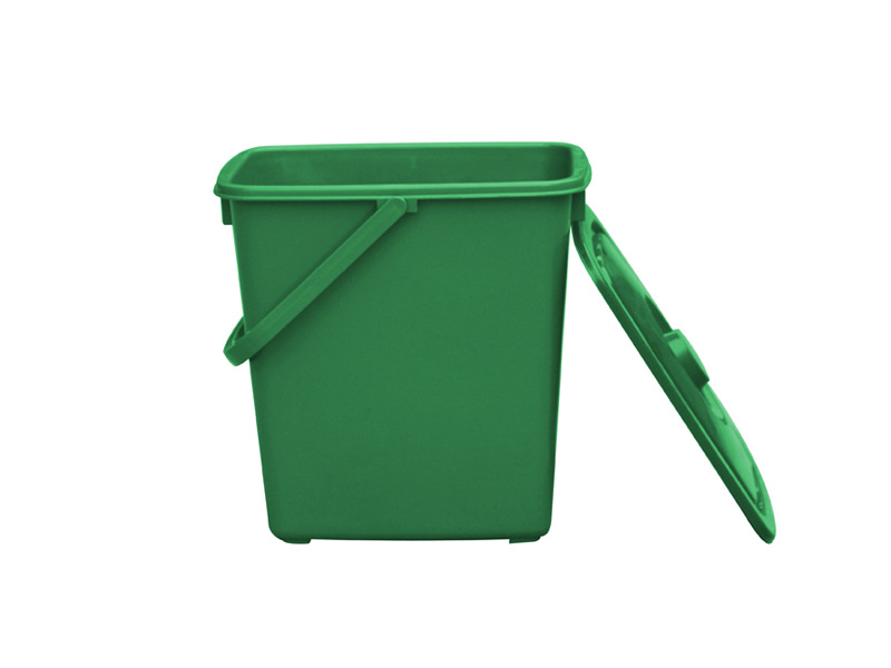 升方形办公用塑料垃圾桶10
