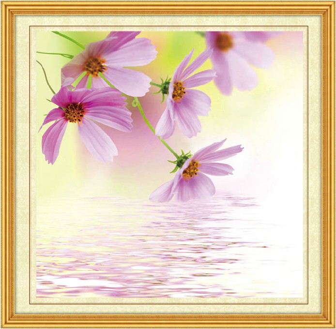 5D全彩砖石绣 钻石画 爱缤纷 一 闪亮方钻钻石