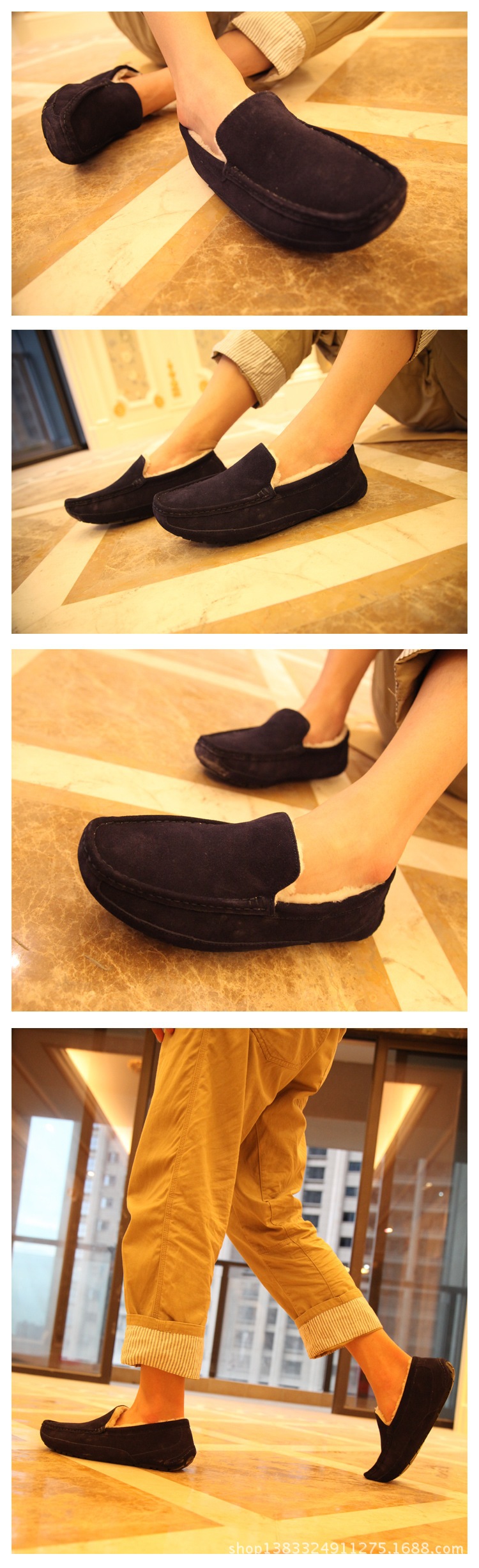UGG男款加絨雪靴39-44