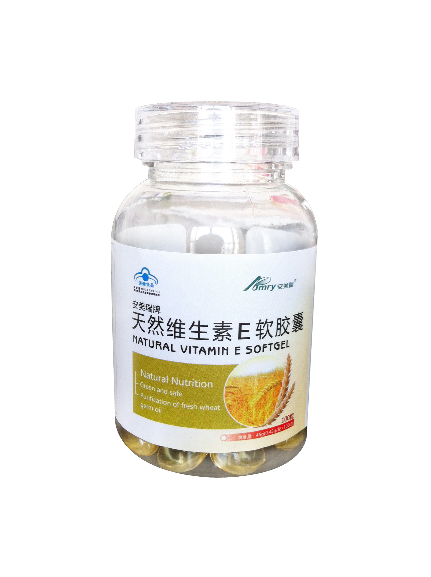 其他未分类-安美瑞牌天然维生素E软胶囊 国食