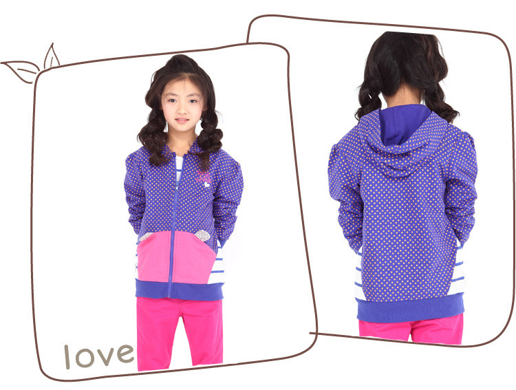 【春季新款女童<em>外套</em> 中大<em>童女</em>童<em>外套开衫</em>批发